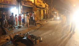 Đâm vào nhà dân, nam thanh niên tử vong